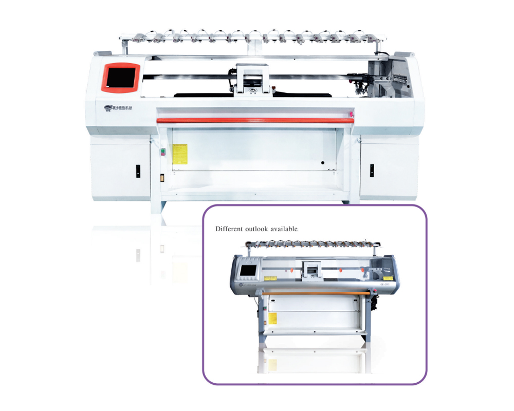 Single Triple System Machine with Zero Elastic Yarn Comb